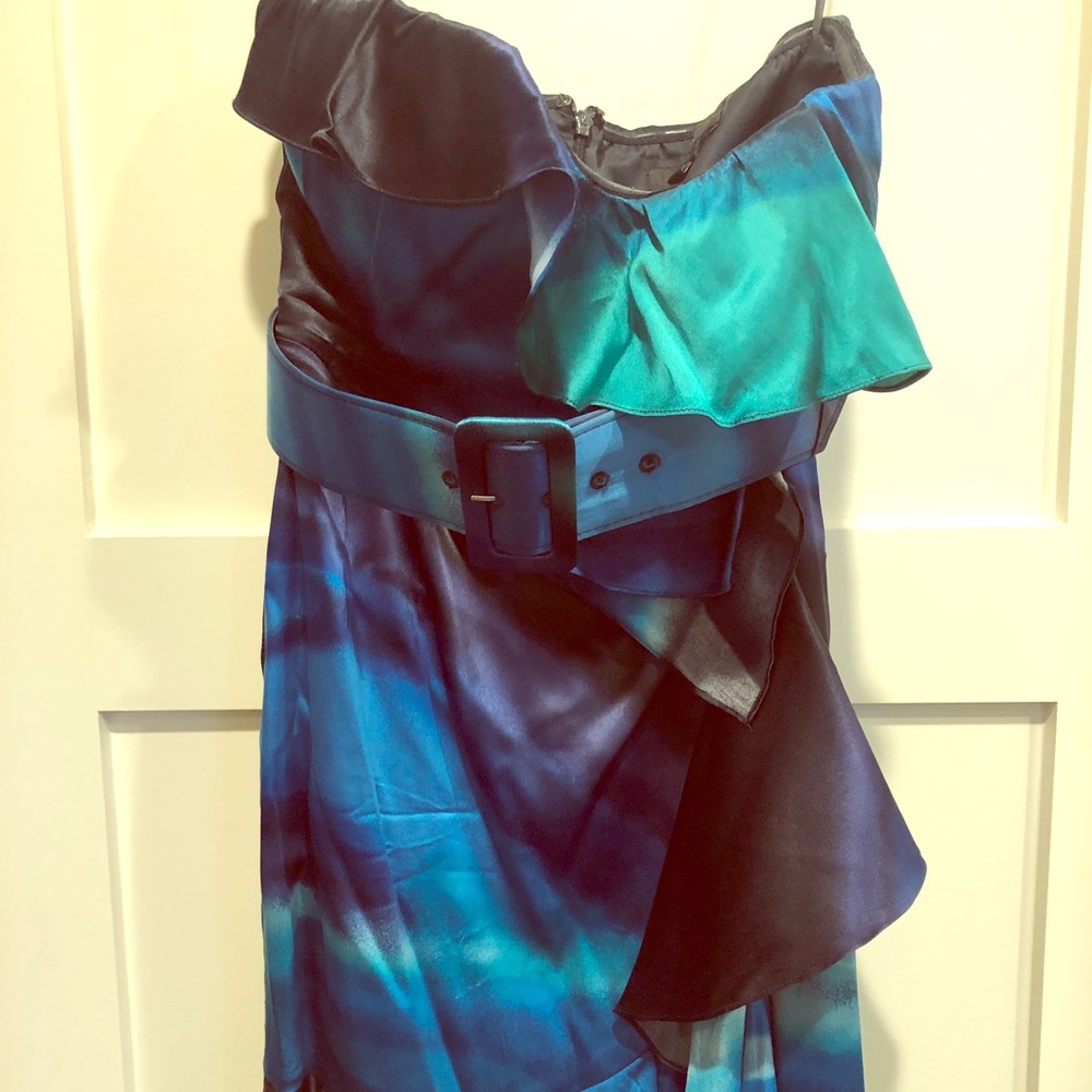 Express strapless dress